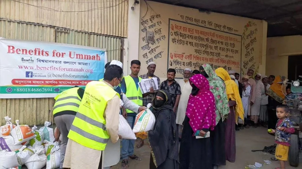 10kg Rice Per Family Food Aid Program